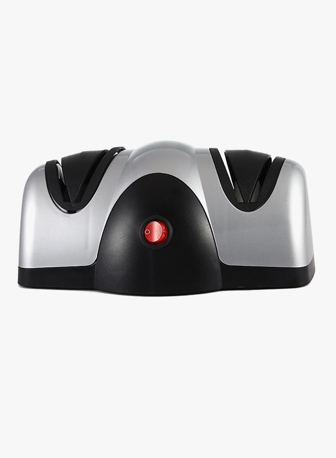 Electric Fast Grindstone Knife Sharpener Silver/Black - Image 2